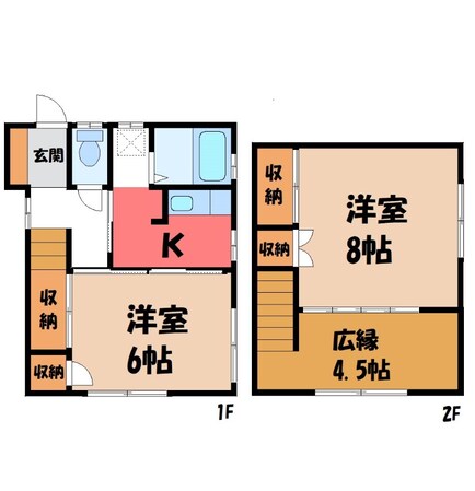 宿郷5丁目戸建の物件間取画像